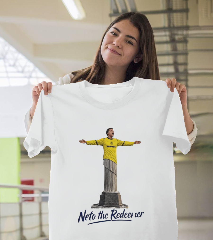 Neto The Redeemer Wolverhampton Wanderers Midnite Soccer Player T-Shirt