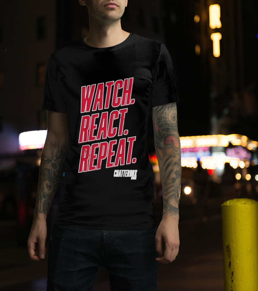REACT REPEAT Chatterbox Sports T-Shirt