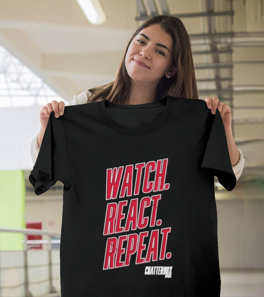 REACT REPEAT Chatterbox Sports T-Shirt