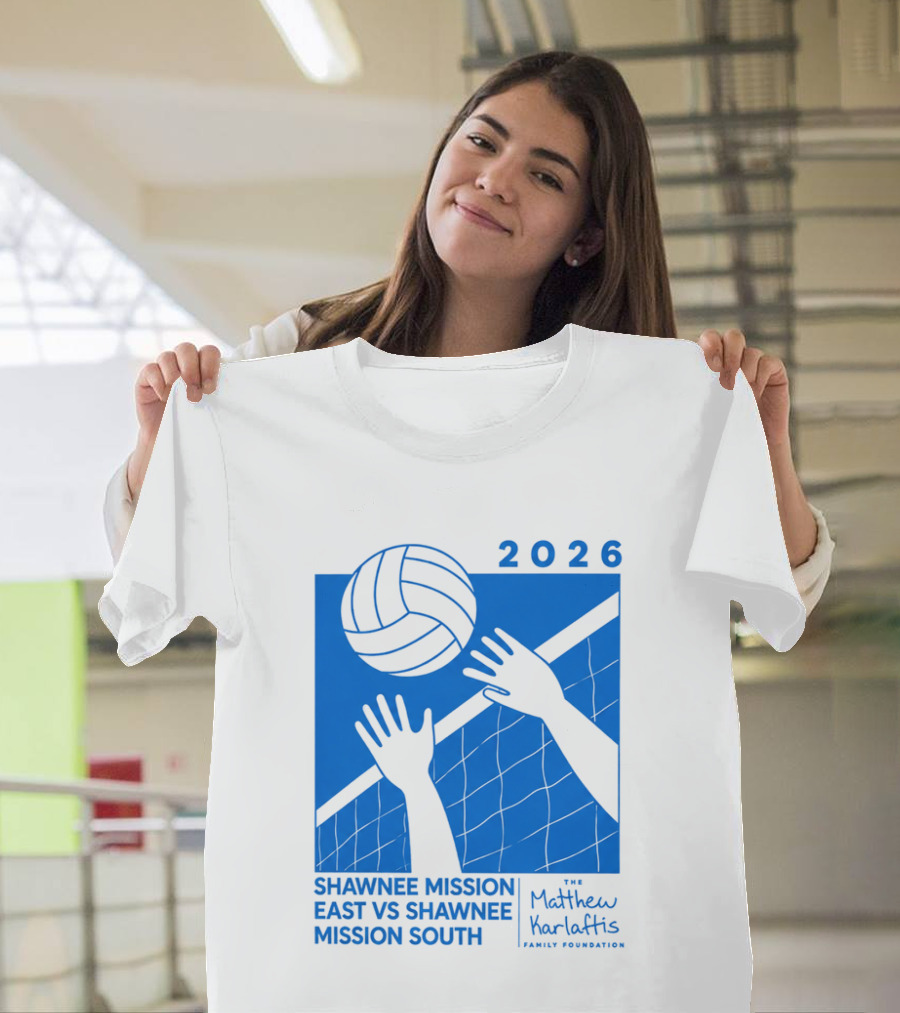 Shawnee Mission East Vs Shawnee Mission South Volleyball 2026 T-Shirt