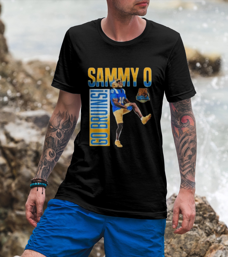UCLA Bruins No 10 Sammy O Go Bruins College Football T-Shirt
