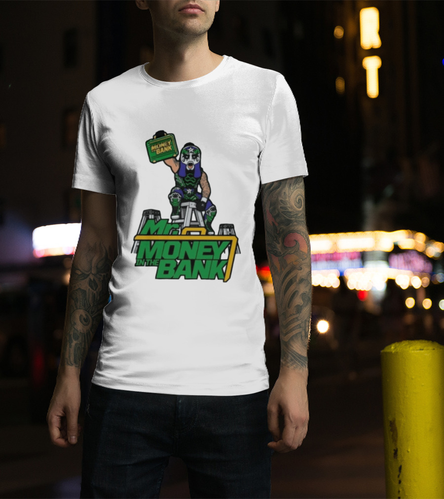 Mr Money In The Bank WWE Ladder Match Wrestling Superstars T-Shirt