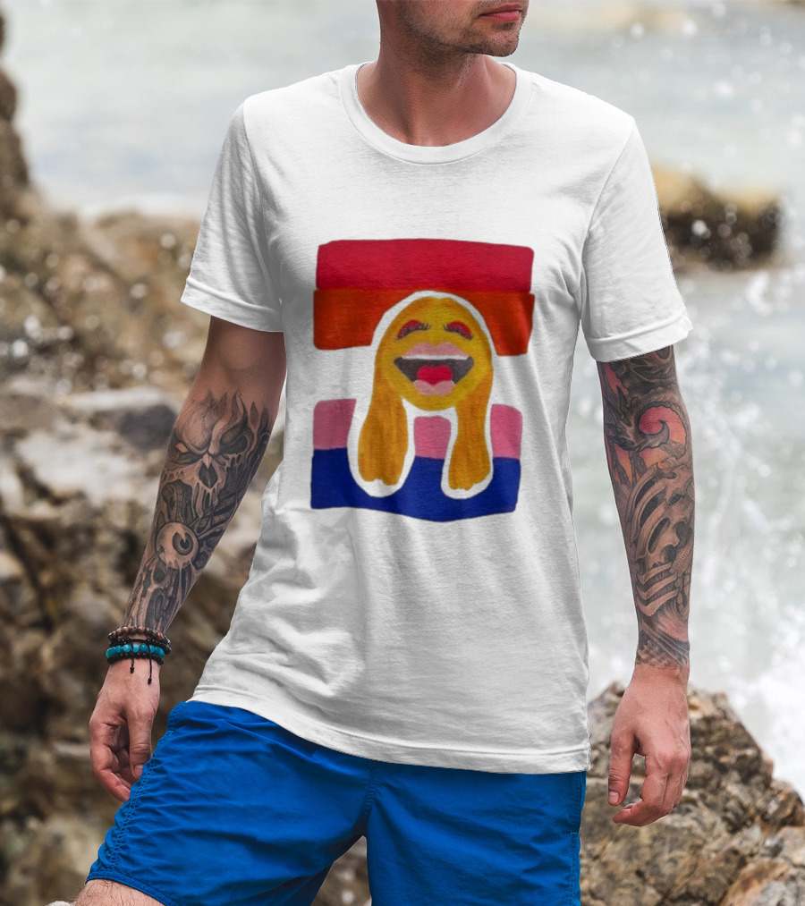 Janice Muppet Character With Lesbian Pride Colors LGBTQ The Muppets T-Shirt