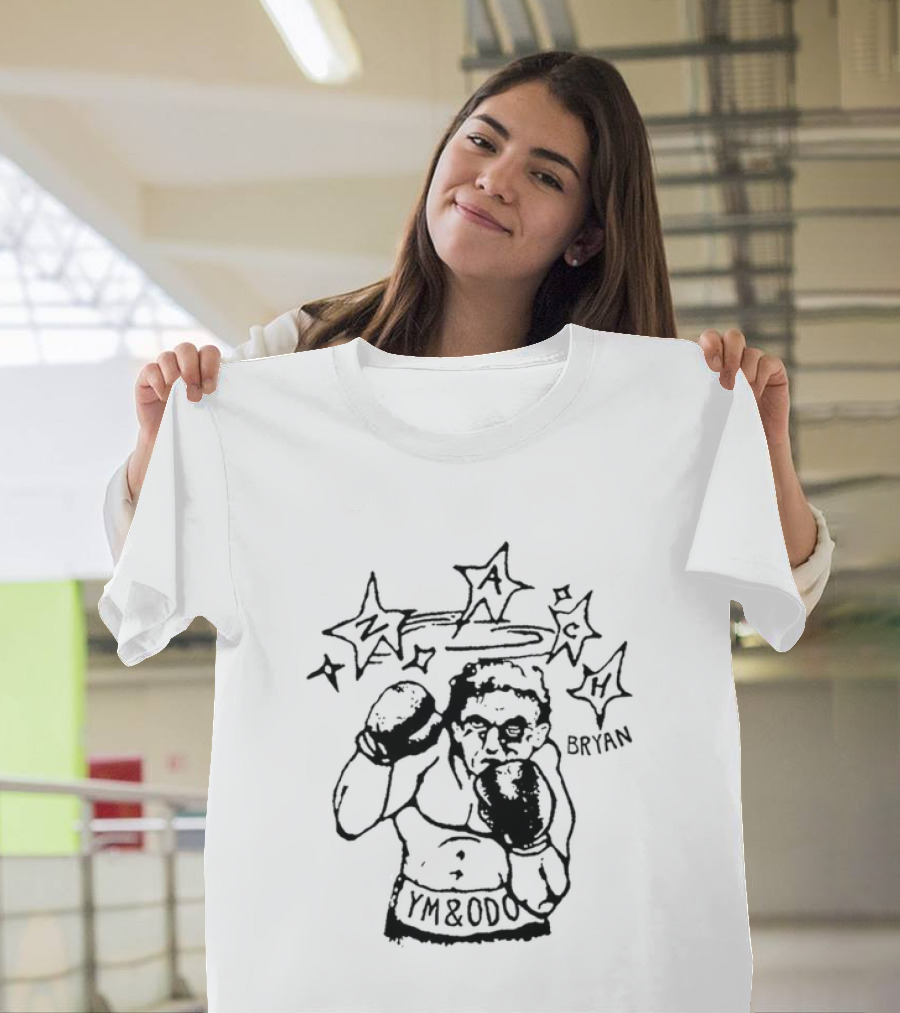 Zach Bryan YM&ODO Boxing Country Music Star T-Shirt
