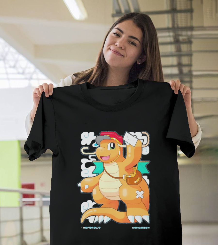 Thomdrower Nengarden Dragonite Mail Carrier T-Shirt