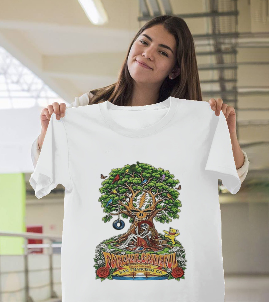 Forever Grateful Golden Gate Park September 25 27 2026 San Francisco CA T-Shirt