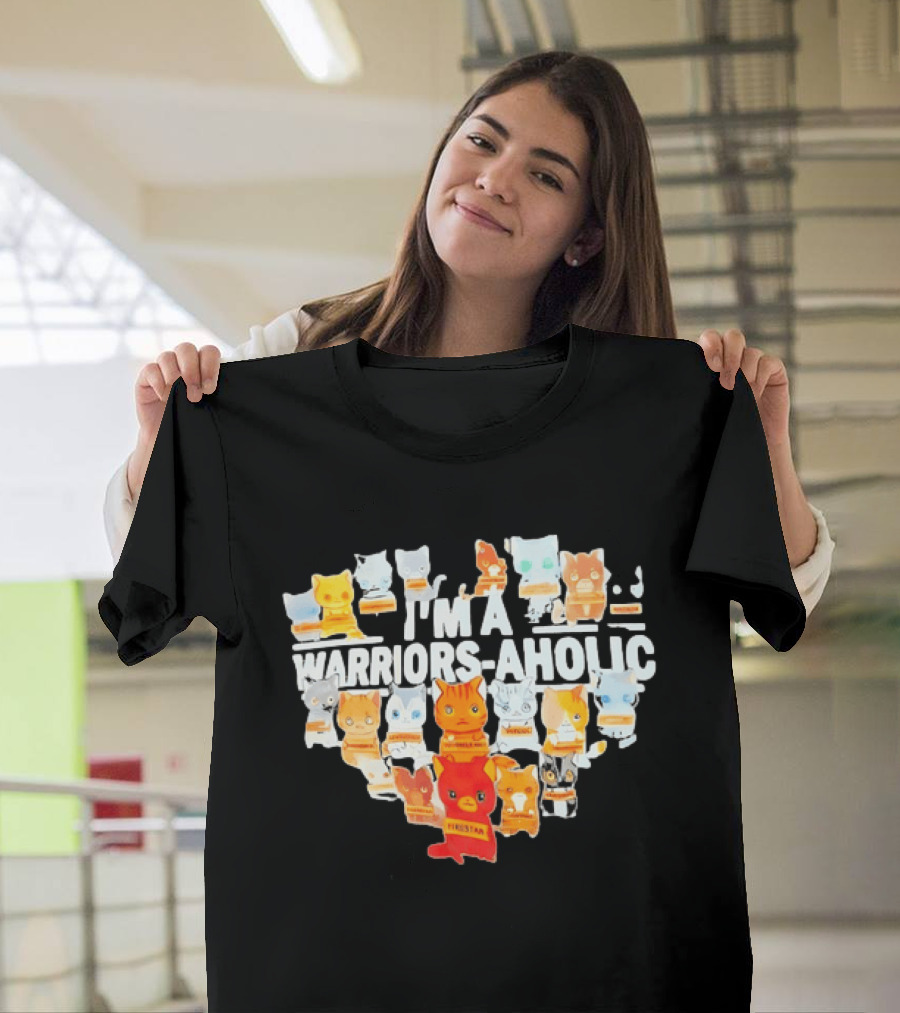 I'm A Warriors Aholic Cat Lover Firestar Collection T-Shirt