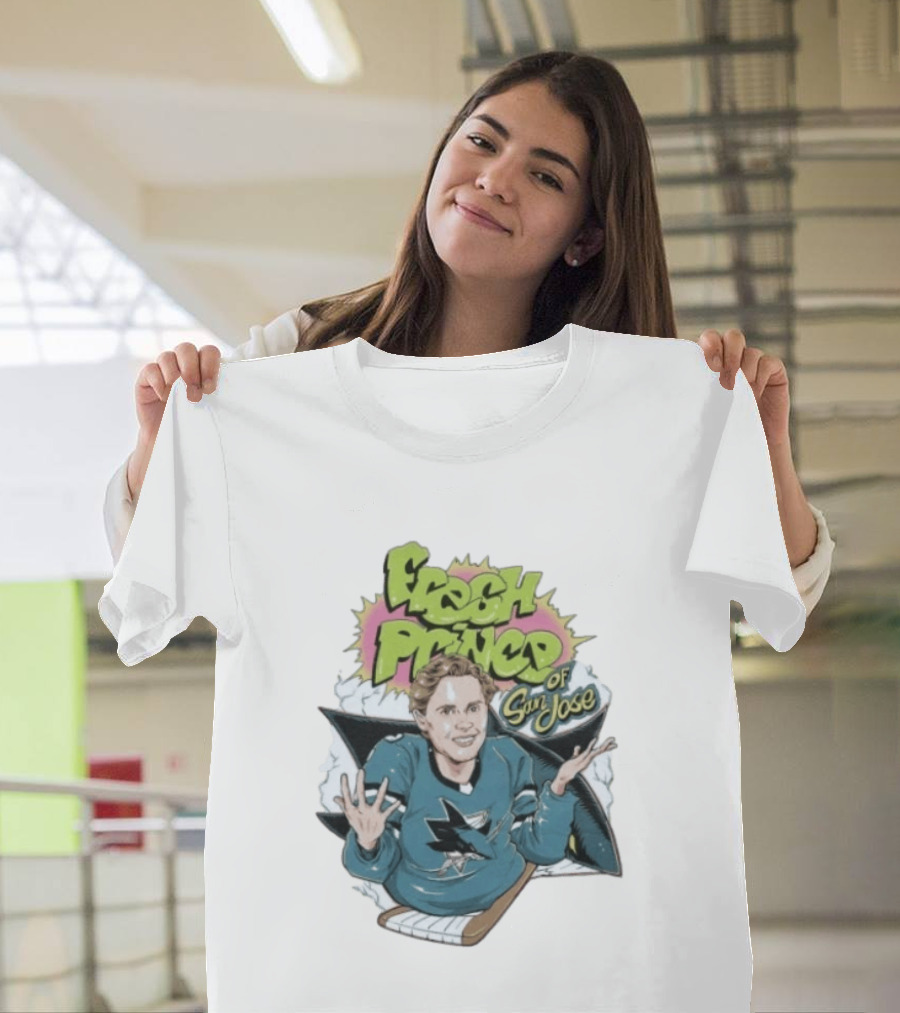 Fresh Prince Of San Jose San Jose Sharks Hockey Player T-Shirt