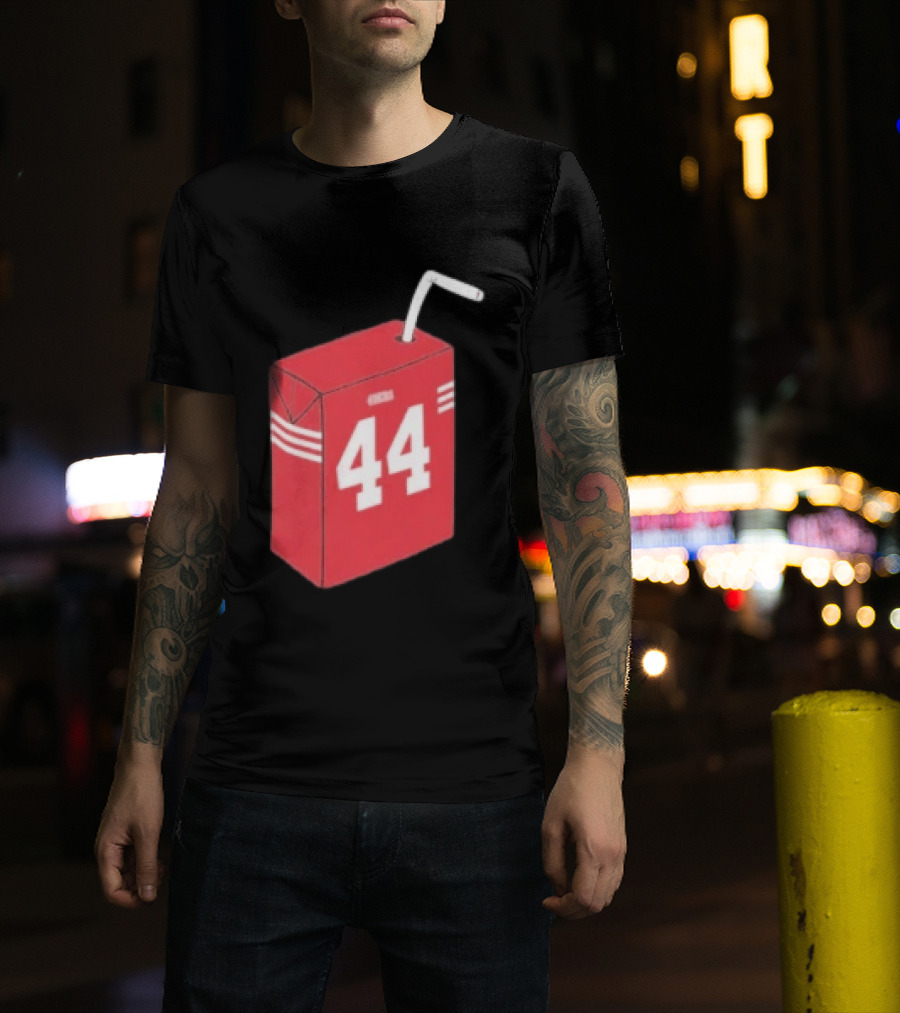 Kyle Juszczyk Juice Box Pack 44 San Francisco 49ers T-Shirt