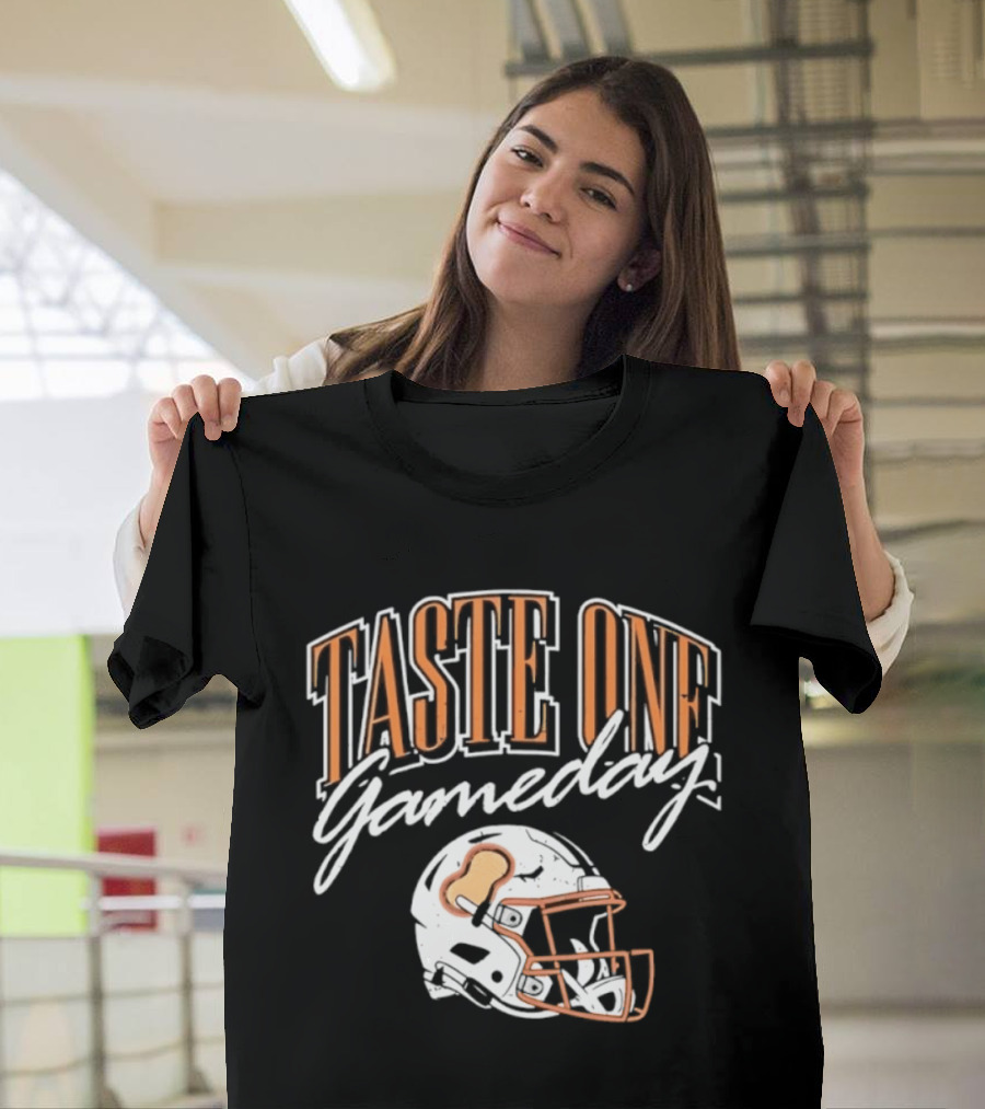 Taste One Gameday Football Helmet Tailgate T-Shirt