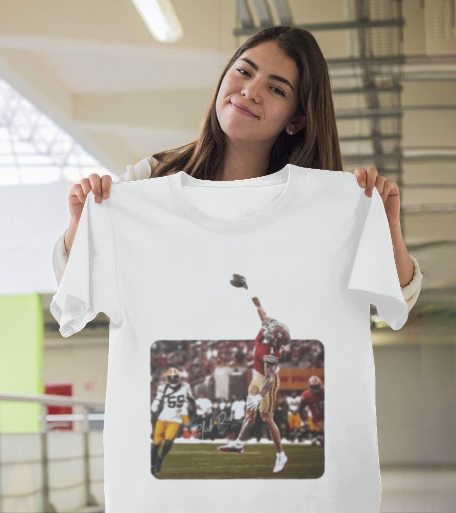 Slick Rick No 1 San Francisco 49ers Football Action Moment T-Shirt