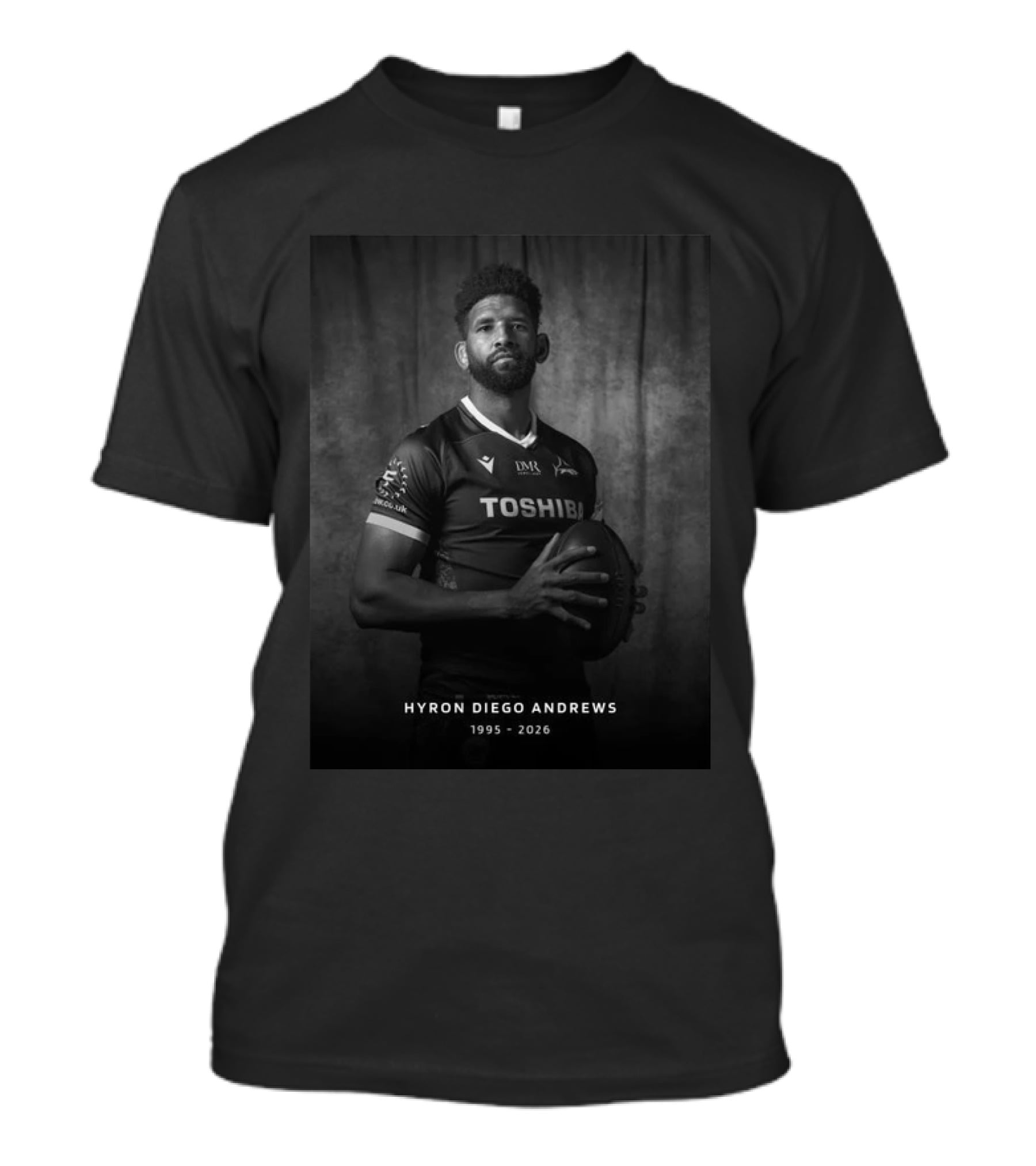 Hyron Diego Andrews 1995 2026 Toshiba Rugby T-Shirt