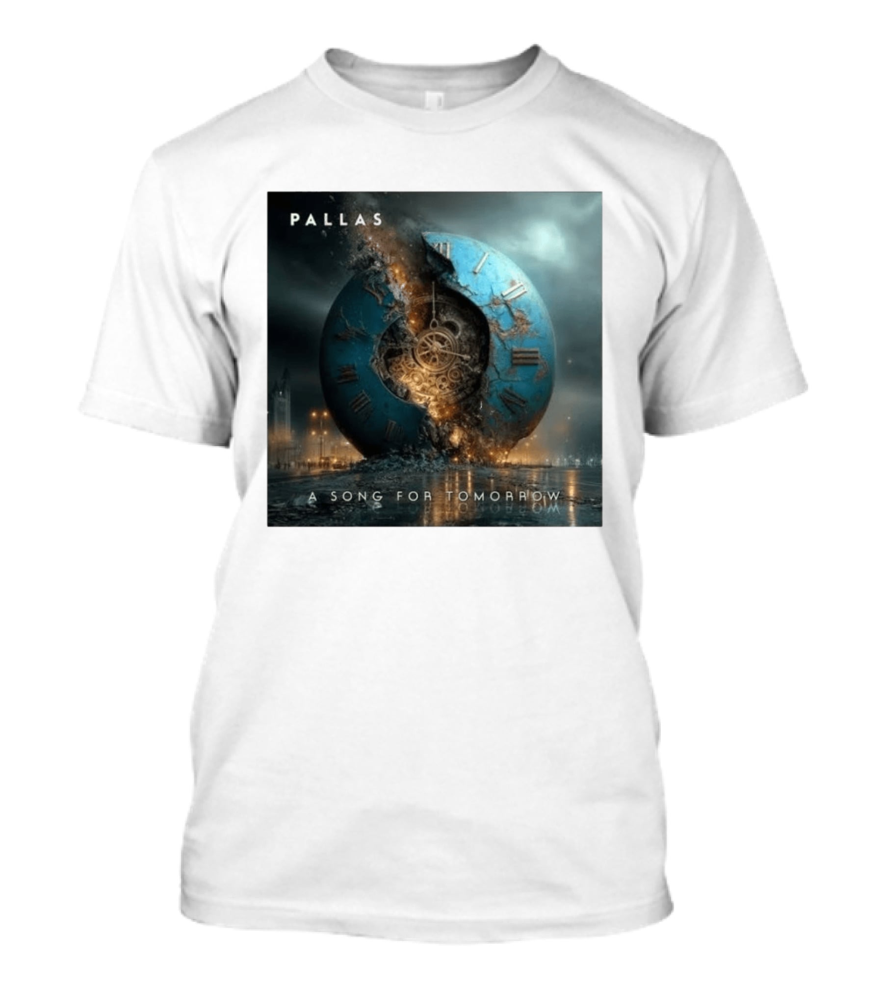 Pallas A Song For Tomorrow Album Featuring Swansong With Alan Reed October Release T-Shirt