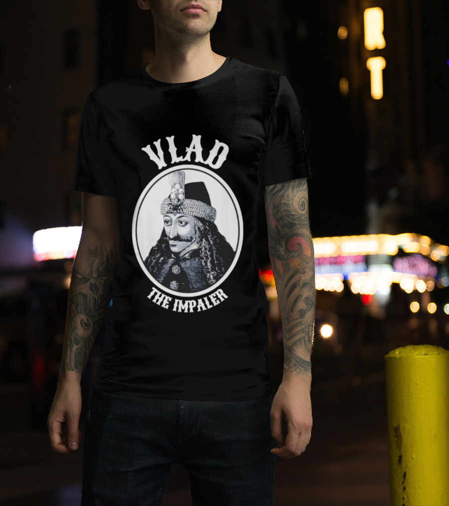 Vlad The Impaler Dracula Wallachia Renaissance T-Shirt