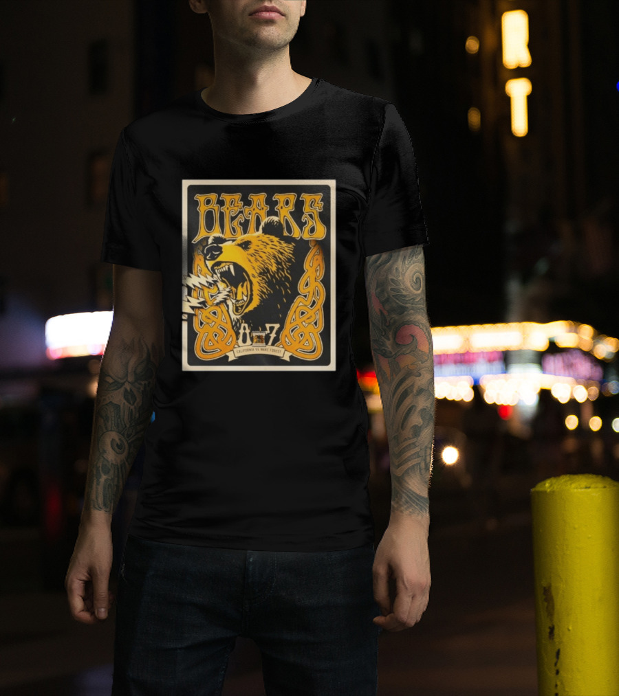 California Vs Wake Forest Bears Grateful Dead Tour 07 T-Shirt