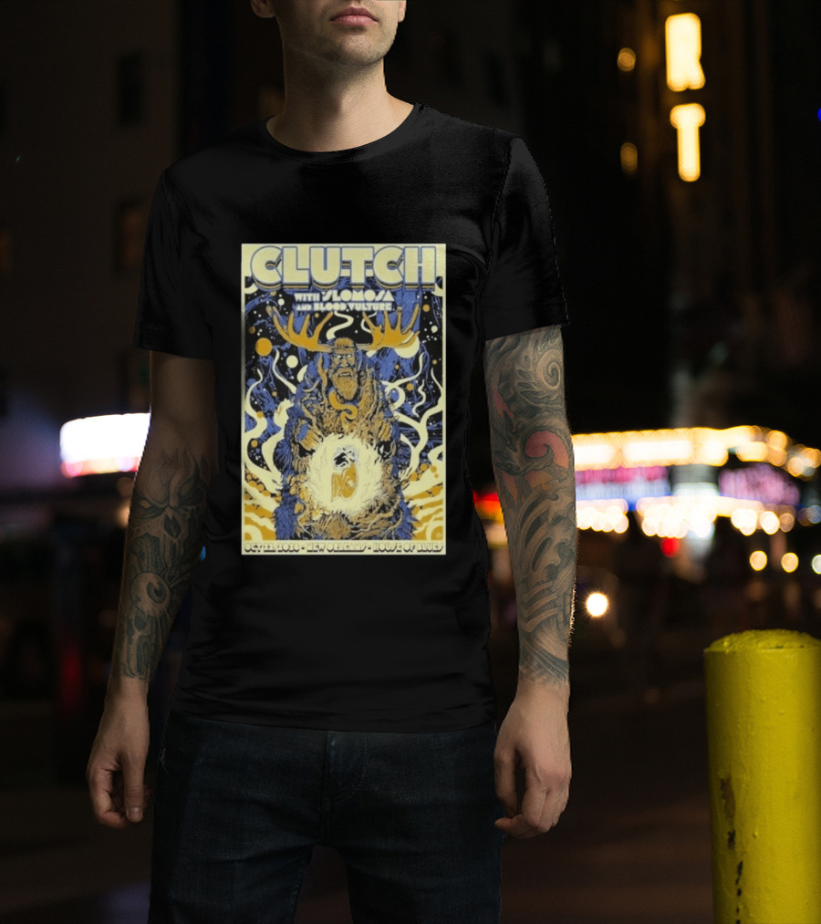 Clutch New Orleans LA House Of Blues October 22 2026 T-Shirt