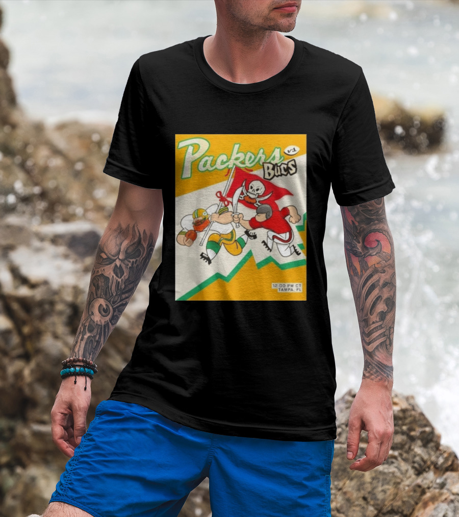 Packers Vs Bucs Game Day Tampa Bay Buccaneers T-Shirt