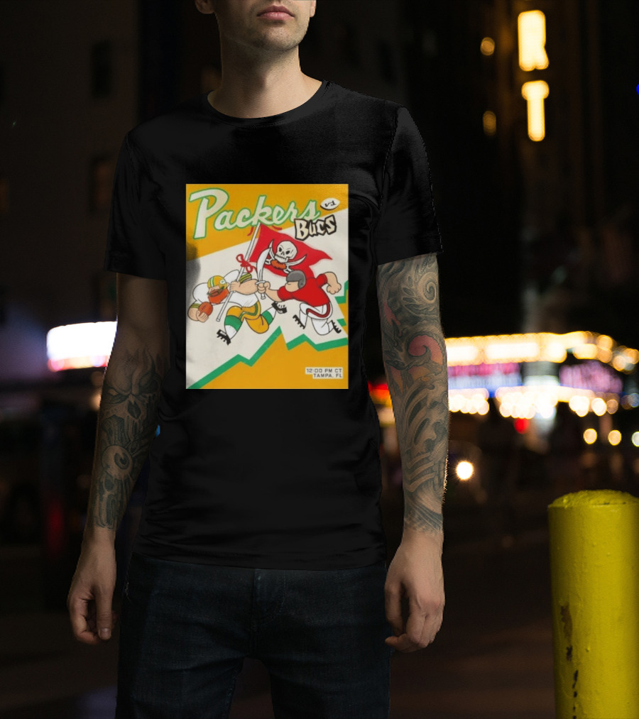 Packers Vs Bucs Game Day Tampa Bay Buccaneers T-Shirt