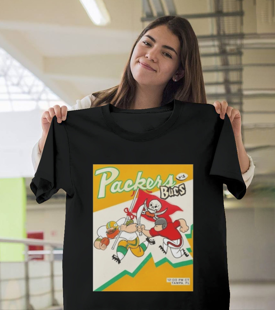 Packers Vs Bucs Game Day Tampa Bay Buccaneers T-Shirt