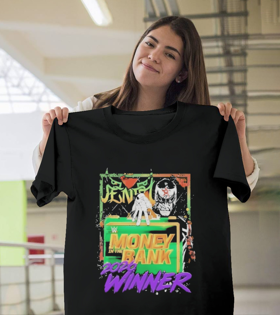 Pentagon Jr Money In The Bank 2026 Winner Wrestling T-Shirt