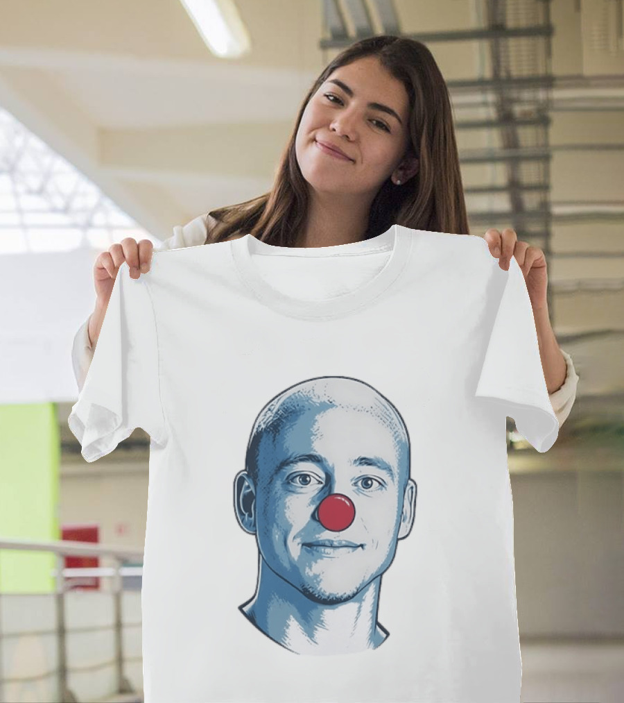 Joe Rogan With Red Nose Podcast Comedian T-Shirt