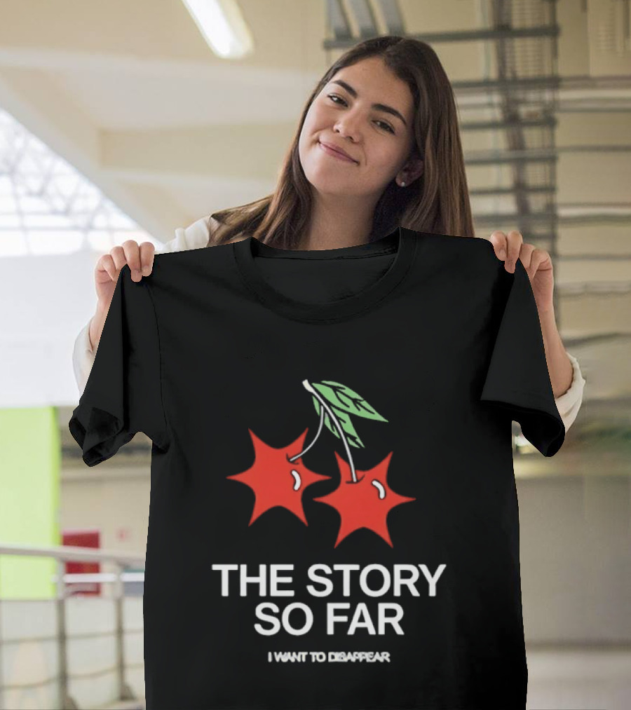 The Story So Far I Want To Disappear Pop Punk Band Red Star T-Shirt