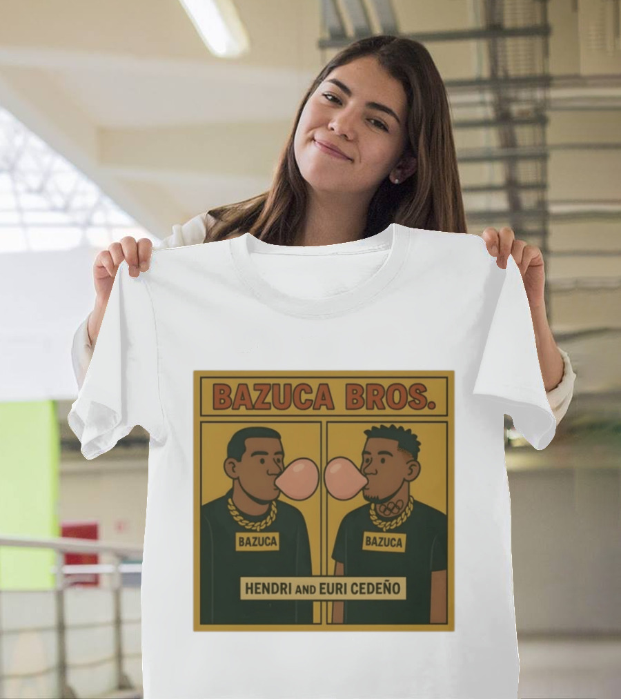 Bazuca Bros Hendri And Euri Cedeño Bubblegum Bazuca T-Shirt