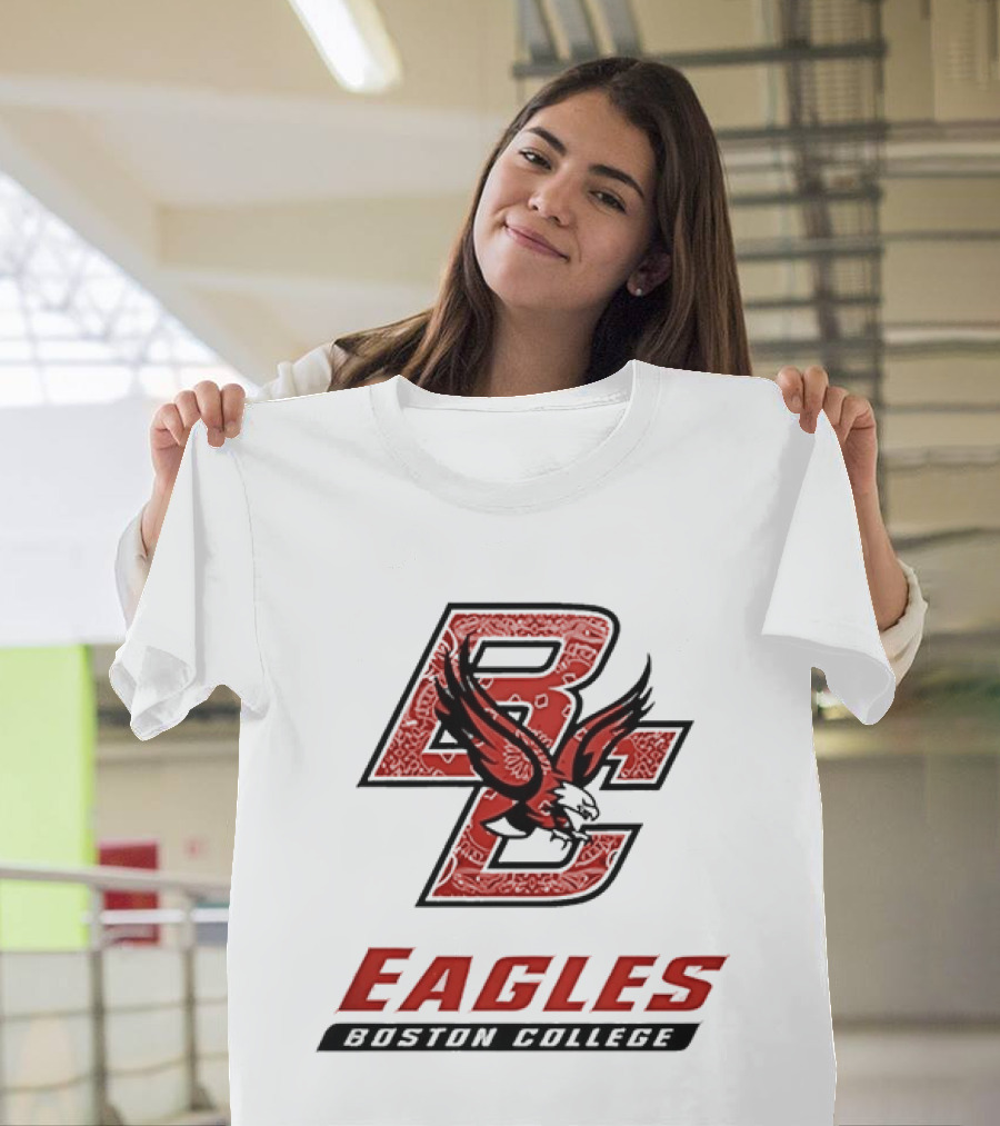 Boston College Eagles BC NCAA Red Eagle T-Shirt