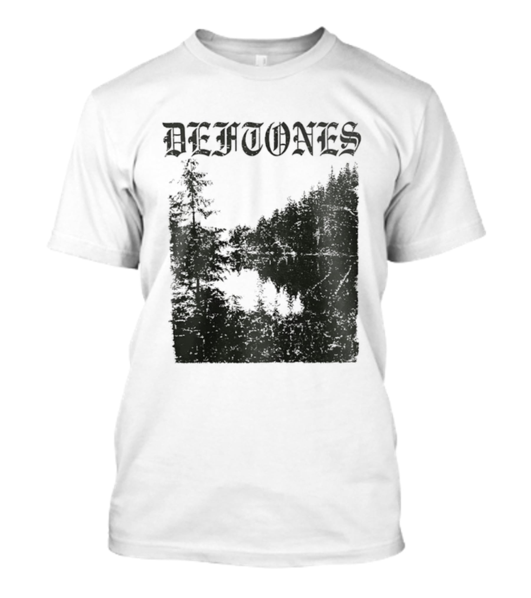 DEFTONES Forest Lake Landscape Alternative Metal T-Shirt