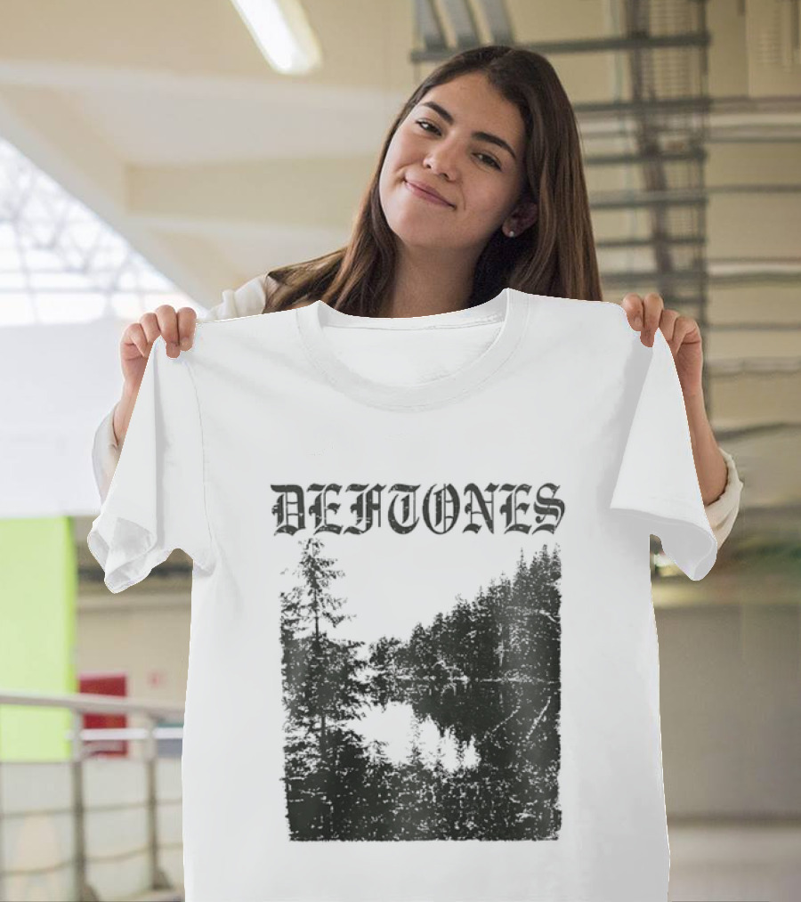 DEFTONES Forest Lake Landscape Alternative Metal T-Shirt