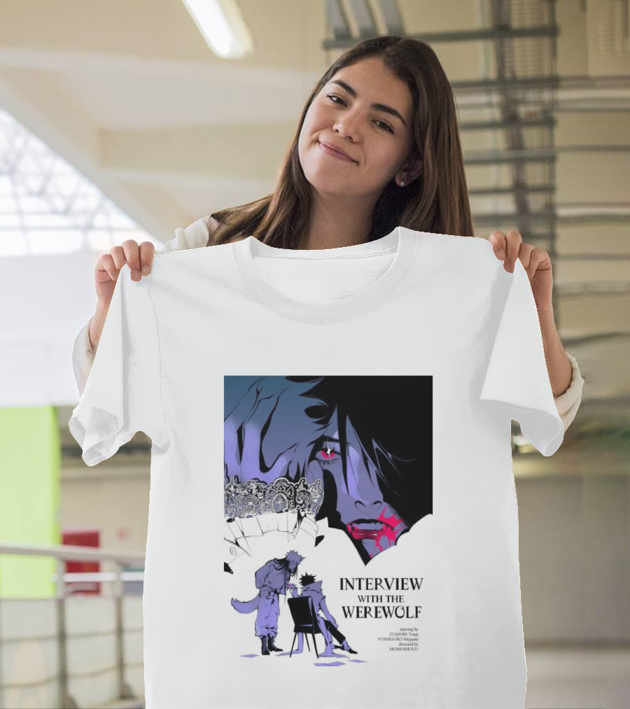 Interview With The Werewolf Yuji Itadori Megumi Fushiguro Momoshokui T-Shirt