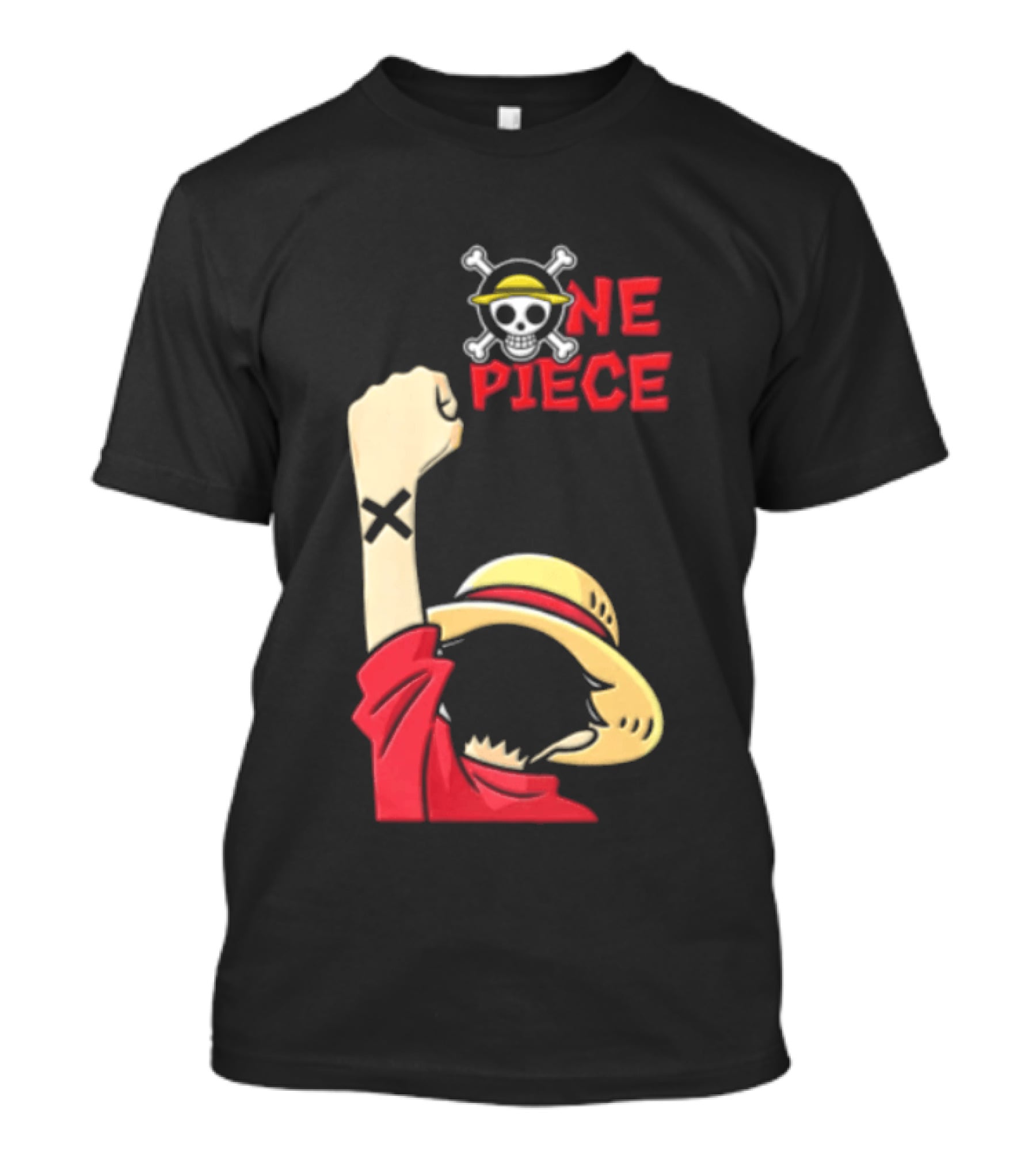 Neha Bora Luffy One Piece Straw Hat T-Shirt