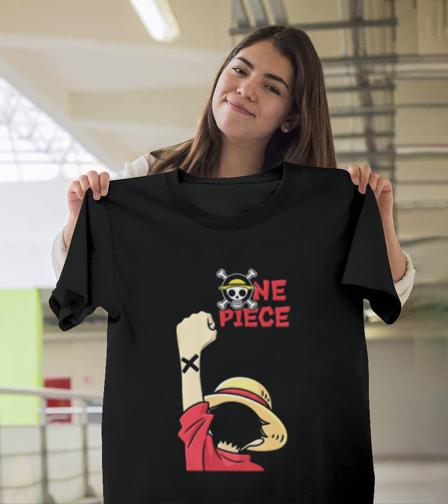 Neha Bora Luffy One Piece Straw Hat T-Shirt
