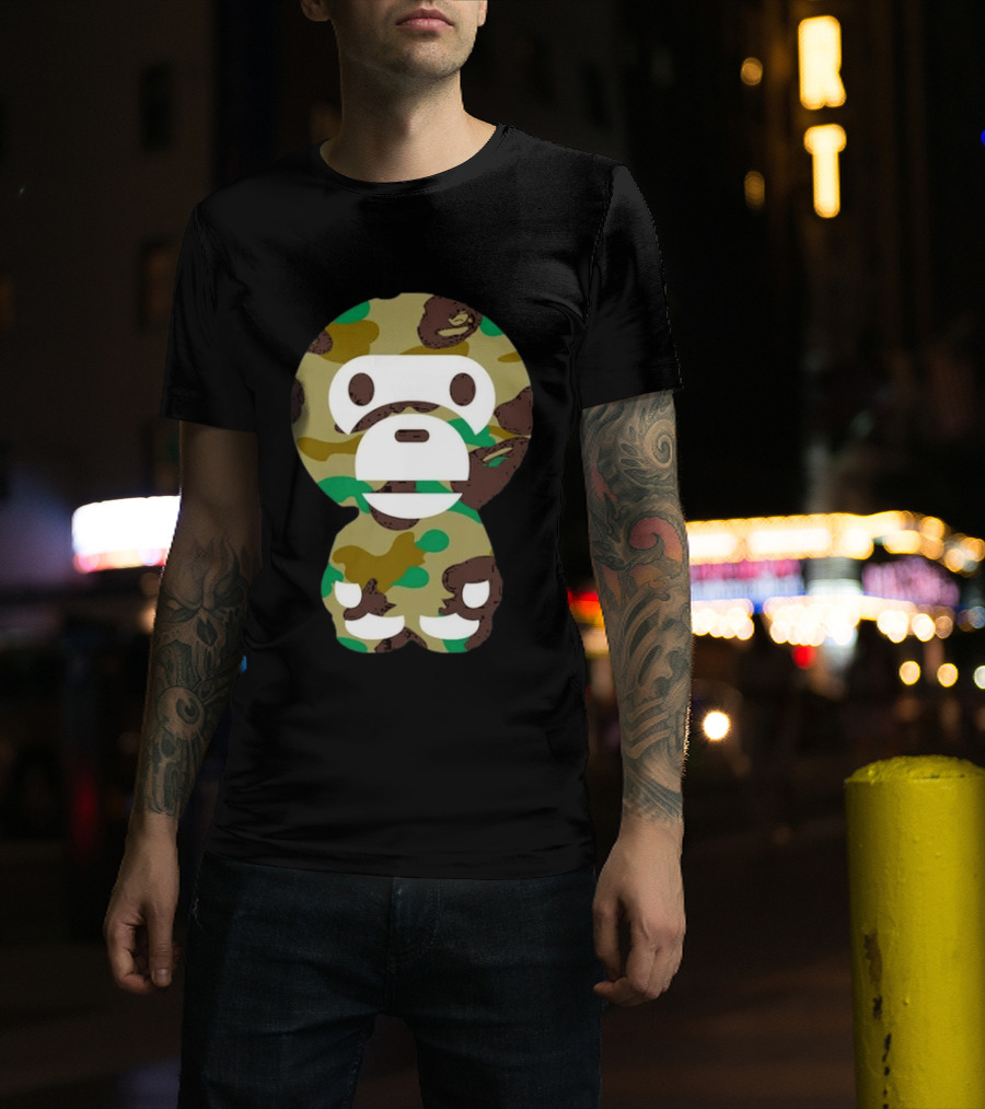 Big Baby Milo 1st Camo Bape T-Shirt