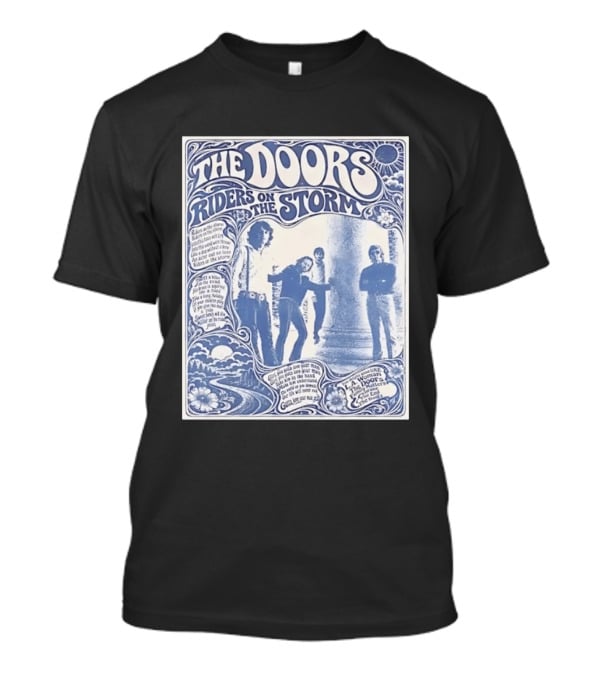 The Doors Riders On The Storm Music Psychedelic Band T-Shirt
