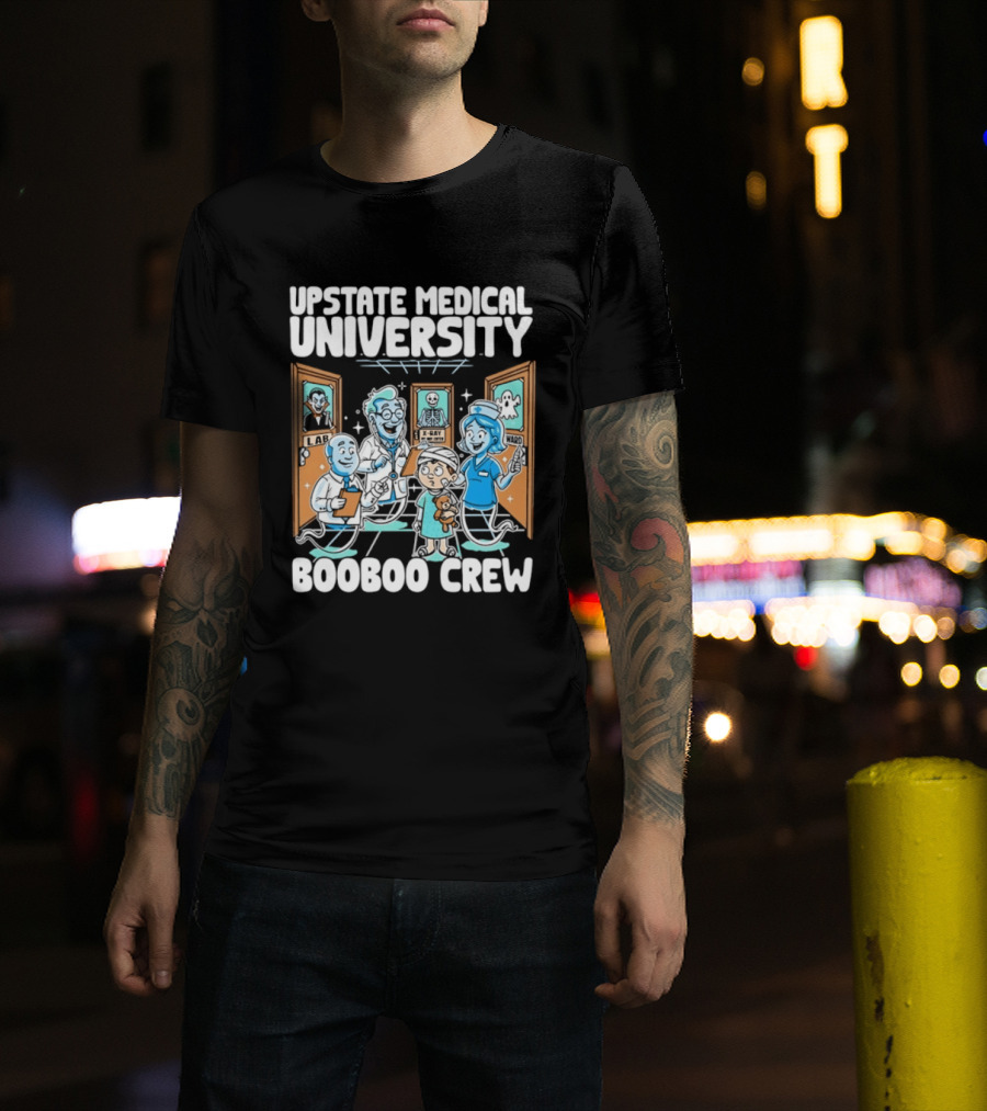 Upstate Medical University Booboo Crew Hospital Team Fun T-Shirt