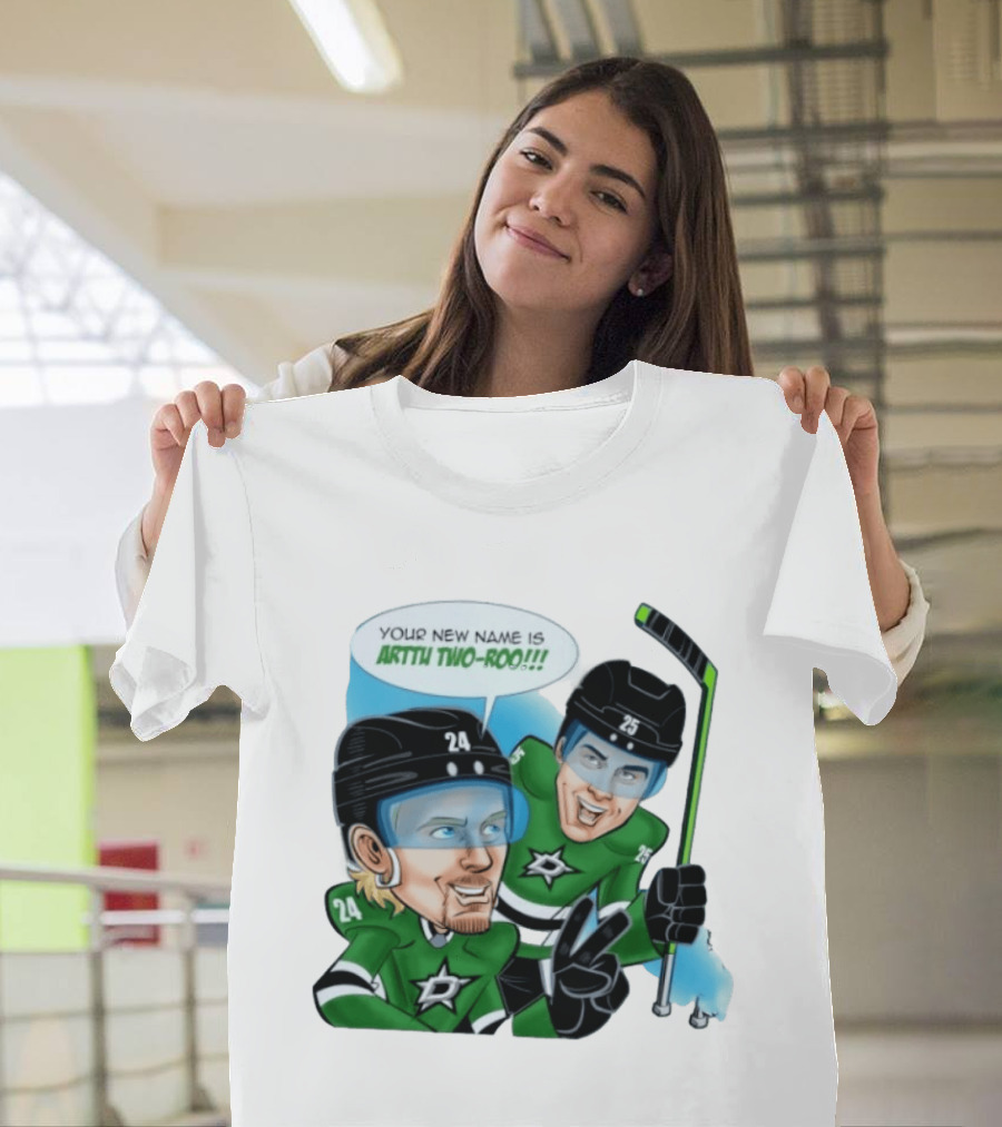 Arttu Two Roo Dallas Stars Hockey Players 24 25 T-Shirt