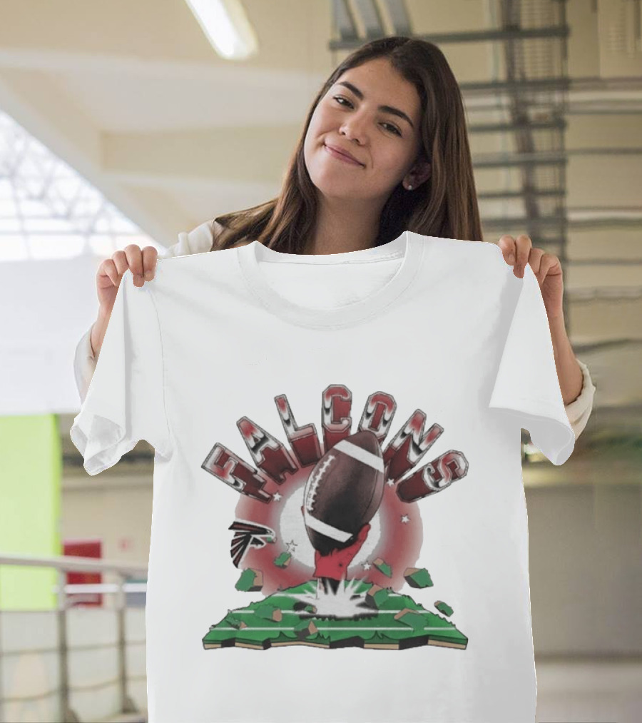 Atlanta Falcons Football Explode 2026 Clubhouse Fan Gear T-Shirt