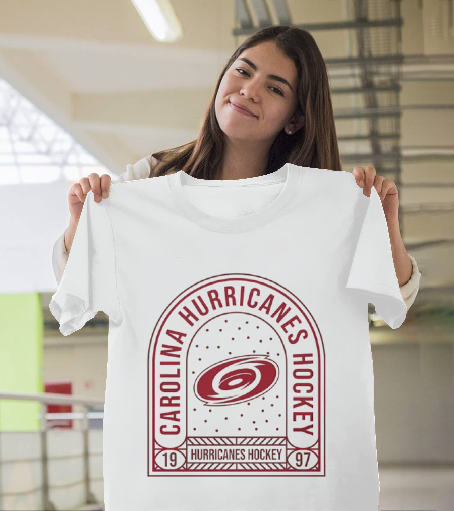 Carolina Hurricanes Hockey 1997 NHL Retro Team T-Shirt