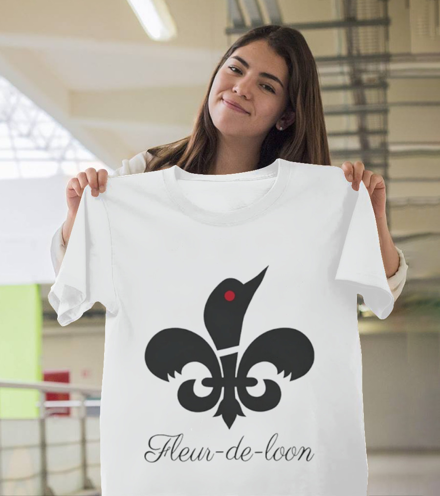 Fleur De Loon Minnesota Loon Bird T-Shirt