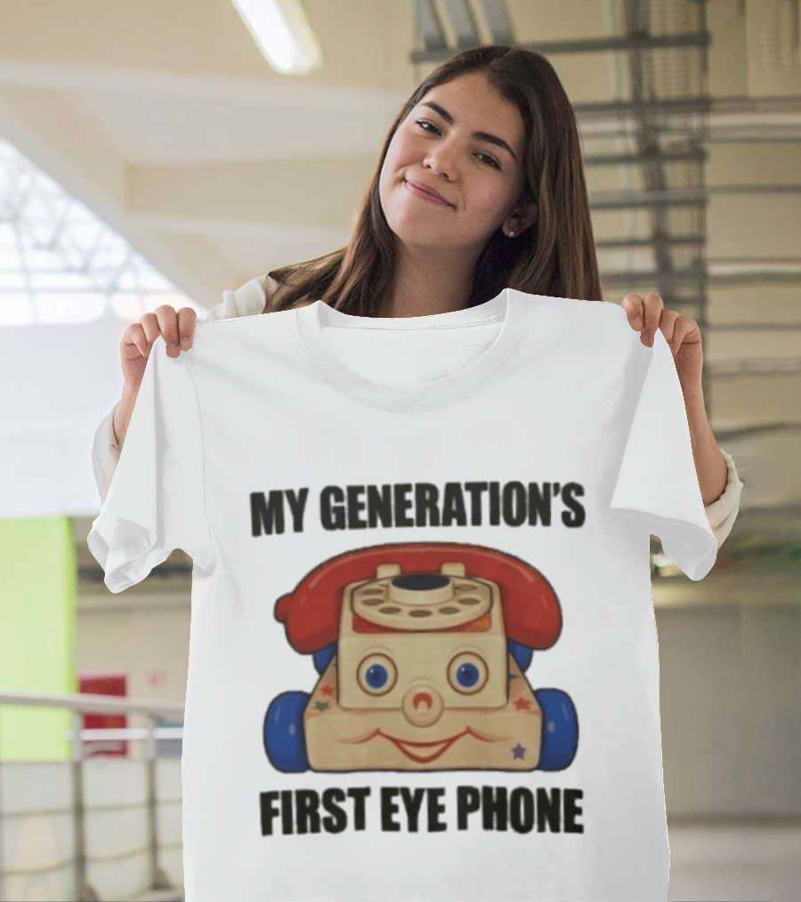 My Generation's First Eye Phone Toy Telephone Retro Nostalgia T-Shirt