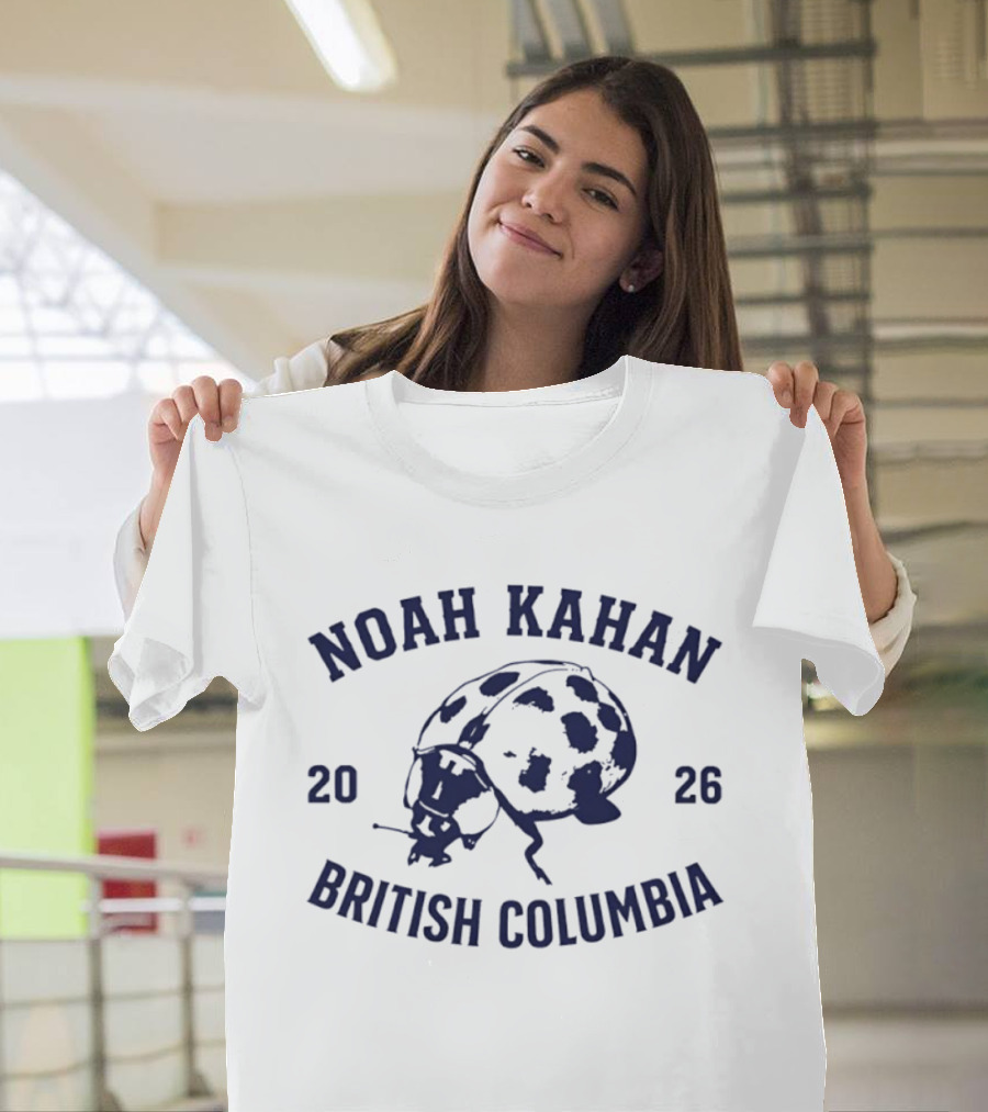 Noah Kahan 2026 British Columbia Ladybug Folk Music T-Shirt