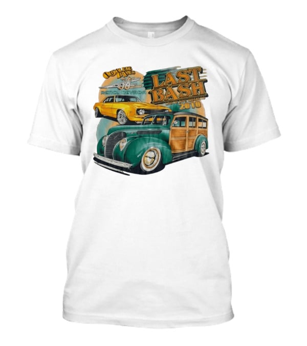 Obsolete Iron 38th Annual Reno Nevada Last Bash Labor Day Weekend 2010 Classic Cars T-Shirt