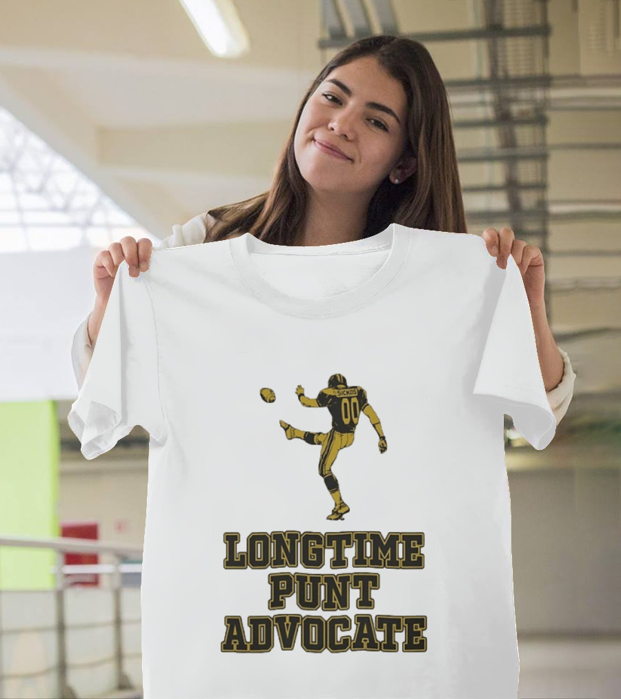 Sickos Committee Longtime Punt Advocate Kick Retro Football Fan T-Shirt