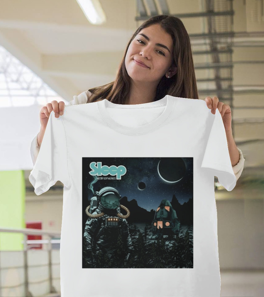 Sleep Hempispheres Space Doom Metal Stoner Band Album T-Shirt
