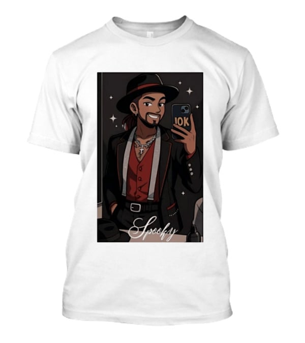 Spooky 10K Selfie Mirror Anime T-Shirt
