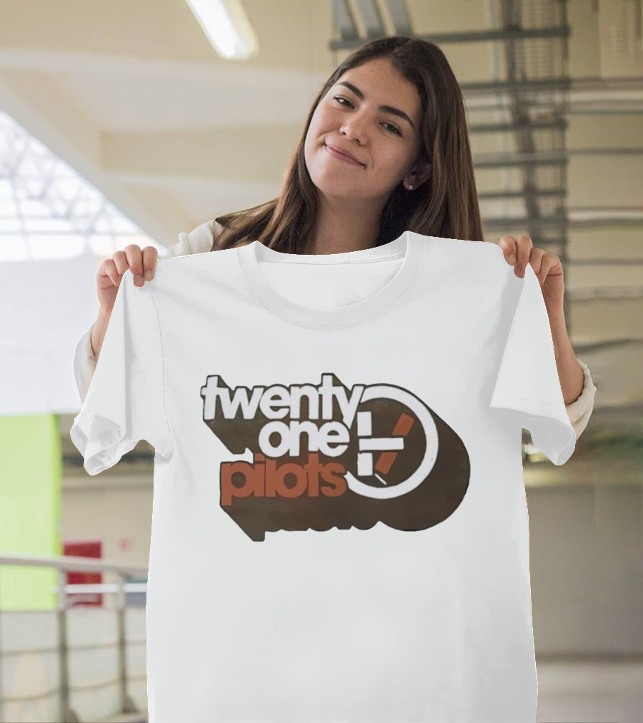 Twenty One Pilots Logo Alternative Rock Band Merchandise T-Shirt