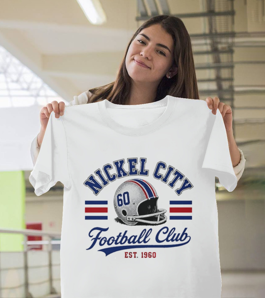 Nickel City Football Club Helmet Est 1960 T-Shirt