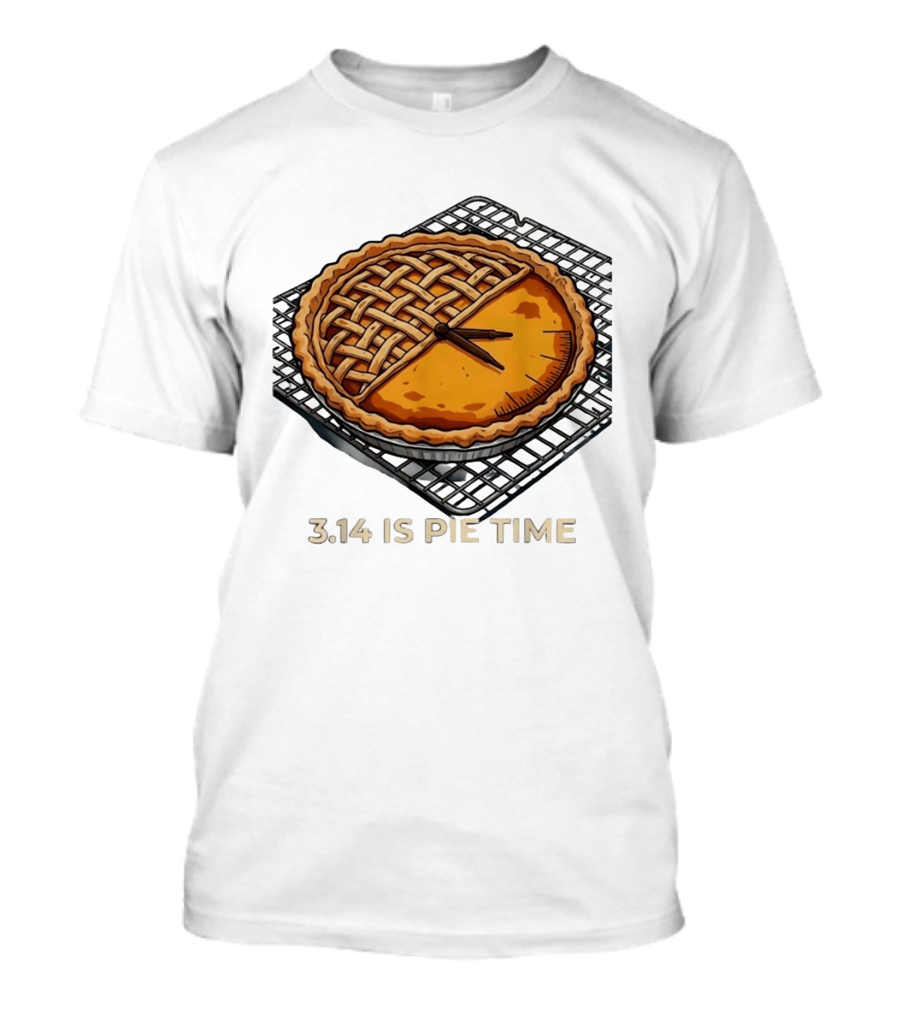 Pi Day 3.14 Is Pie Time Math Mathematics T-Shirt