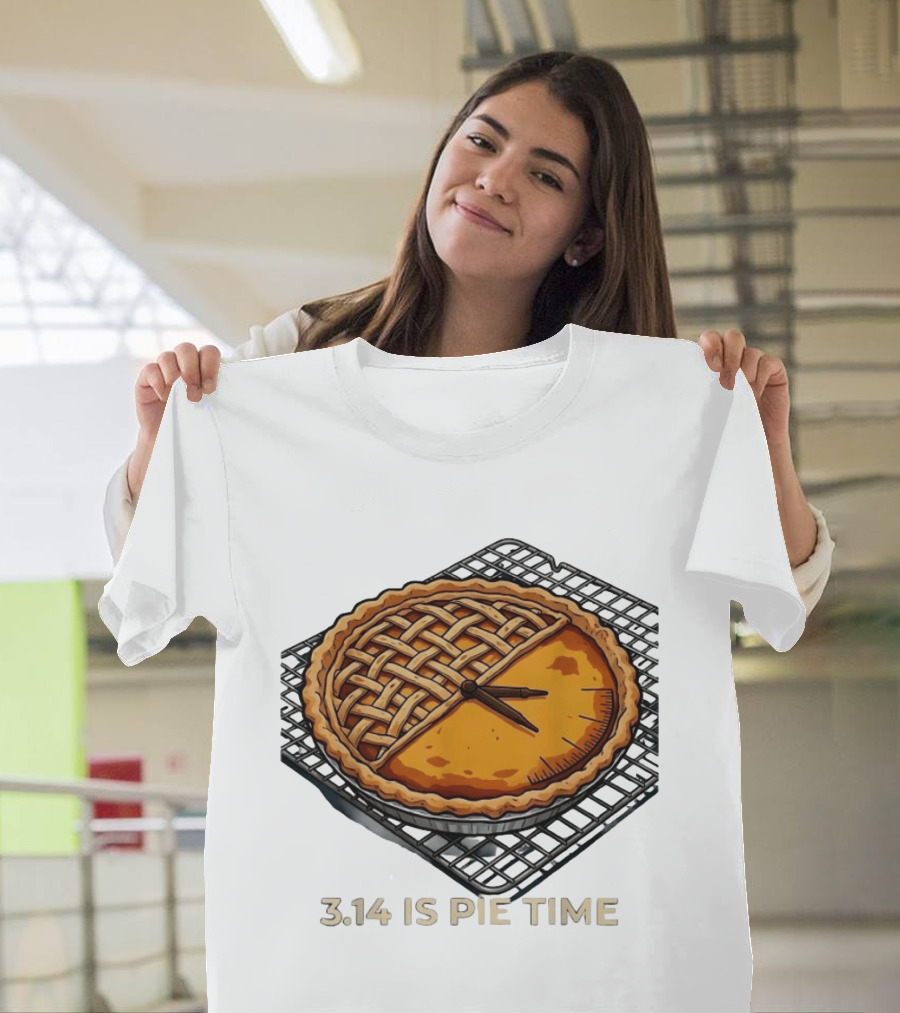 Pi Day 3.14 Is Pie Time Math Mathematics T-Shirt